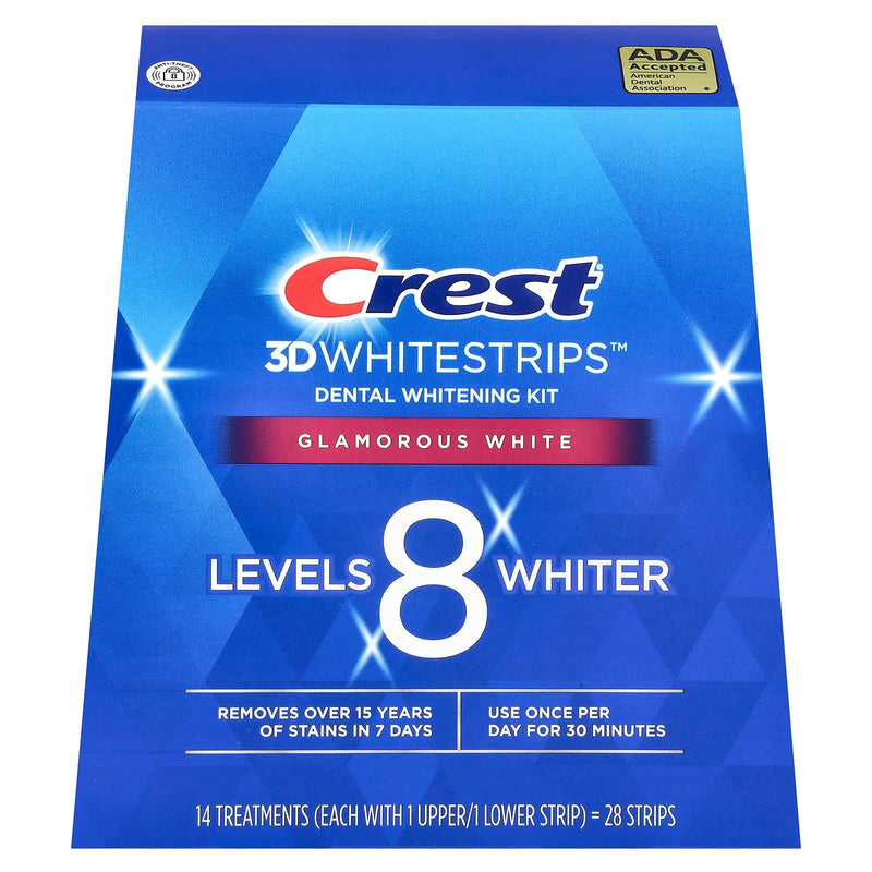 Crest Crest 3D Whitestrips Glamorous White Teeth Whitening Kit - 14 Treatments Oral Care