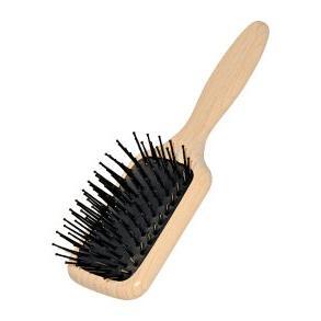 Dural Dural Paddle Brush With Platic Pins Beech Wood Combs & Brushes