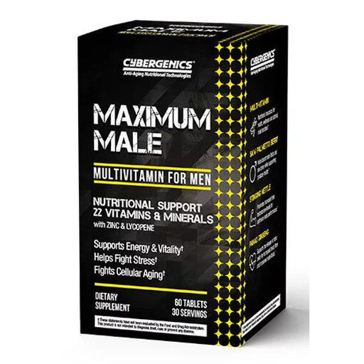 Cybergenics Cybergenics Maximum Male, Multivitamin For Men 60 Tablets Tablet Computers