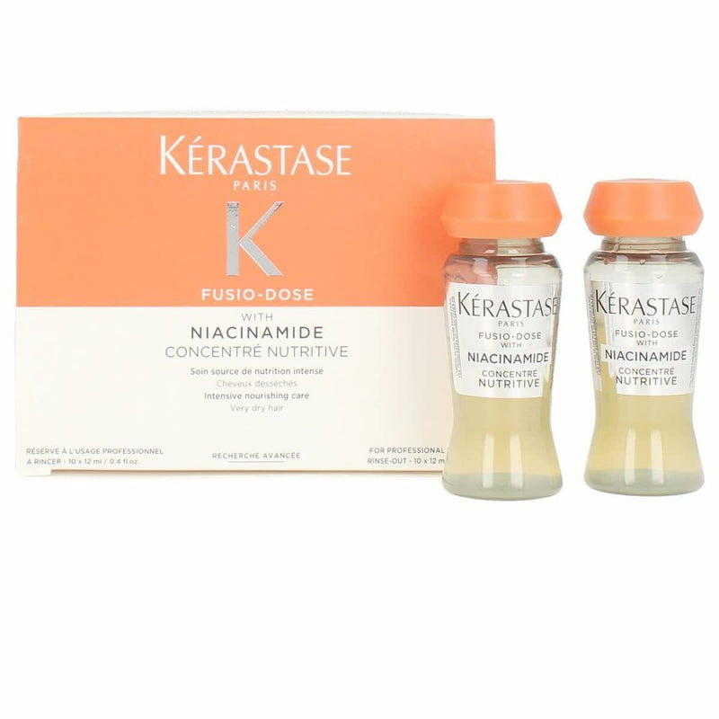 Nava Beauty Kerastase Fusio-Dose With Niacinamide Concentre Nutritive 10 x 0.4 OZ White Smoke