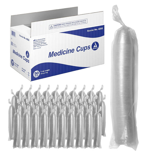 Dynarex Dynarex Medicine Cups – Graduated Precision Measuring (5 Units/Pack) Medicine & Drugs