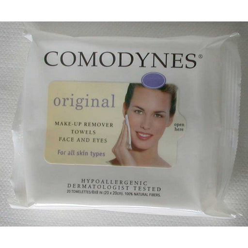 Comodynes Comodynes M20013820 20ct 20 Count Original Make Up Remover Towels Wart Removers