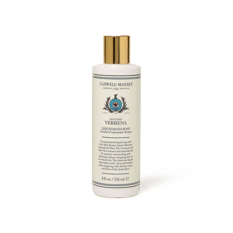 Caswell-Massey Caswell-Massey Centuries Verbena Liquid Bath Soap, 8 Fl Ounce Liquid Hand Soap White Smoke