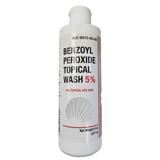 Burelpharma Burelpharma Benzoyl Peroxide Topical Wash 5% 8oz Body Wash Gray