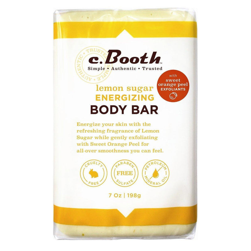 0 C.Booth Lemon Sugar Energizing Body Bar 7 Oz Bath & Body