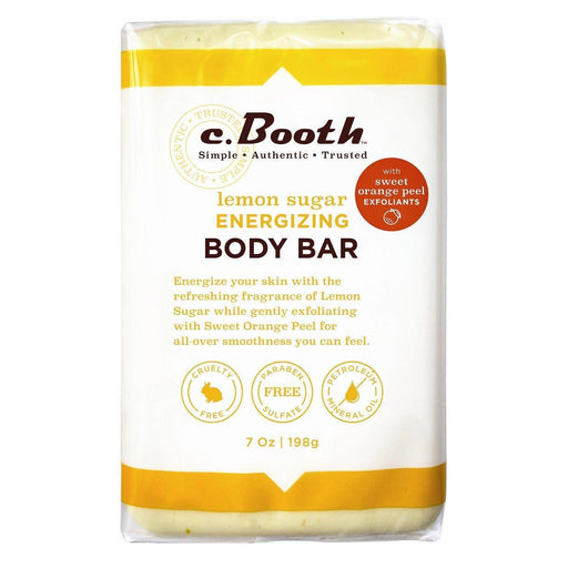 0 C.Booth Lemon Sugar Energizing Body Bar 7 Oz Bath & Body
