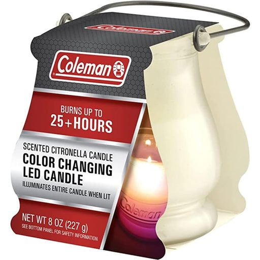 Coleman Coleman Color Changing Scented Citronella LED Candle Candles