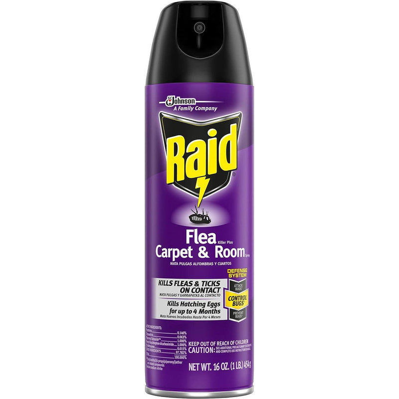 Raid Raid Flea Killer Insecticide 16 Oz. Aerosol Can Pest Control