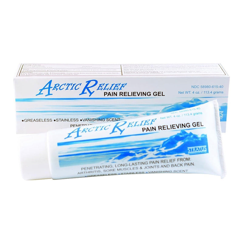 Arctic Relief Arctic Relief Pain Relieving Gel , Long-Lasting - 4 Oz Medicine Cabinets