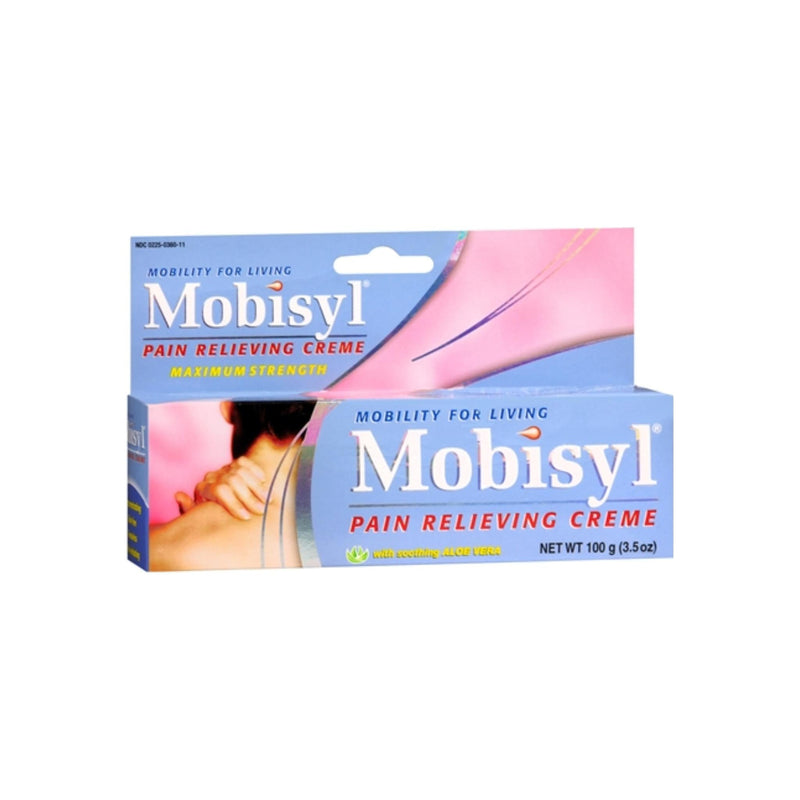 Mobisyl Mobisyl® Maximum Strength Pain Relieving Creme – Odorless Formula Health & Beauty Light Steel Blue
