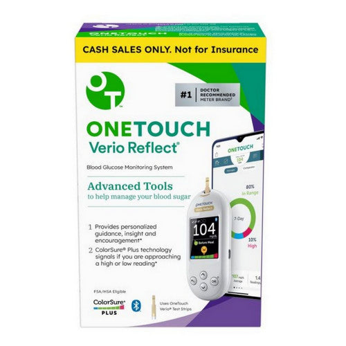 Onetouch Onetouch Verio Reflect Blood Glucose Meter Blood Glucose Meters