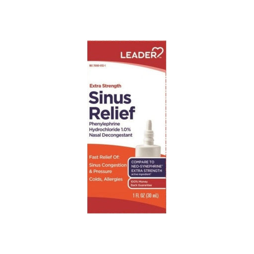 Leader Leader Extra Strength Sinus Relief Nasal Spray, 1 Oz Health & Beauty