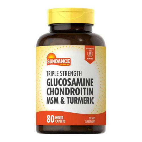 Sundance Vitamins Sundance Vitamins® Glucosamine Chondroitin Complex with MSM & Turmeric Vitamins & Supplements
