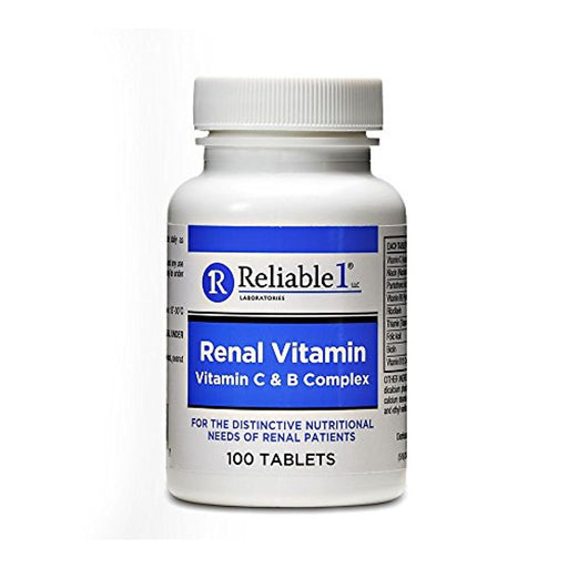 Reliable Reliable 1 Vitamin C & B Complex 100 Ct Vitamins & Supplements White Smoke
