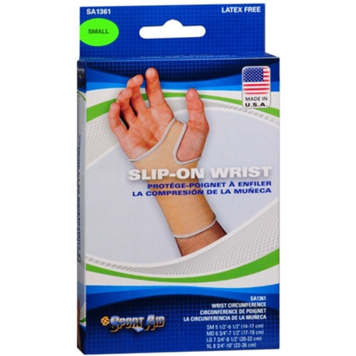 Sport Aid Sport Aid Slip-On Wrist Support, Small - Each Wall Jacks & Braces