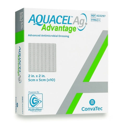 Convatec Convatec Aquacel Advantage Silver Dressing 2 X 2 Inch, Box Of 10 Salad Dressing
