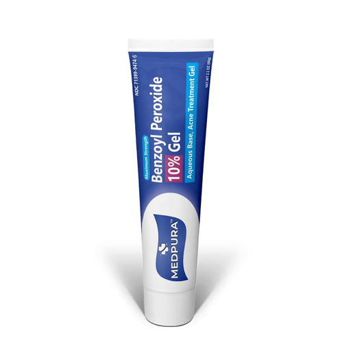 Akron Pharma Akron Pharma Benzoyl Peroxide 10% Gel 60gm Acne Medication, Maximum Strength. Skin Care
