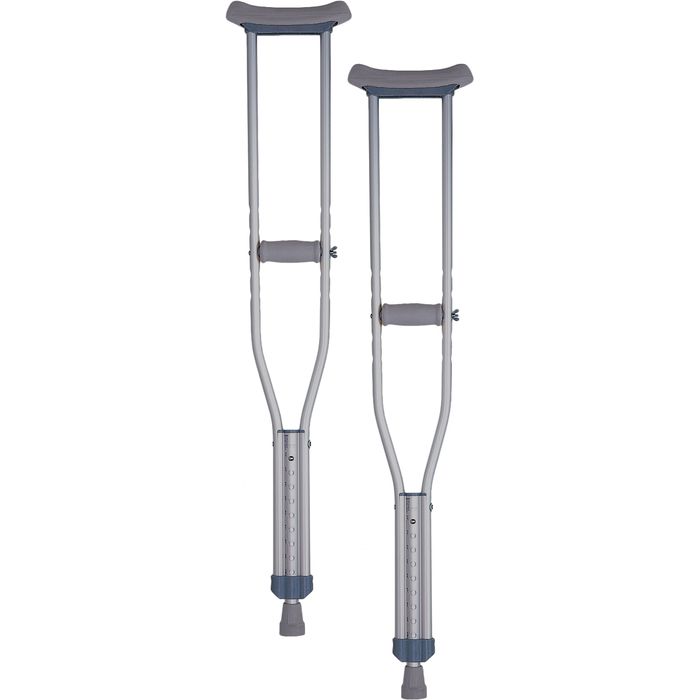 0 Crutch Pediatric P/B Aluminum 7203 2 Crutches