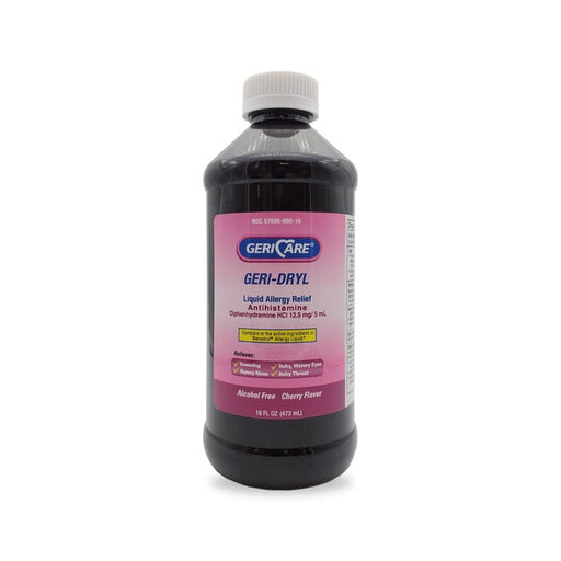 GeriCare GeriCare Geri-Dryl Diphenhydramine HCI Solution 16 FL OZ Medical
