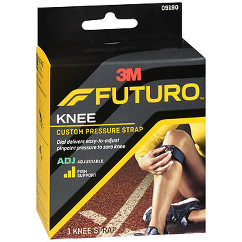 Futuro Futuro Custom Dial Knee Strap 09190EN, Adjustable Saxophone Straps & Supports Black