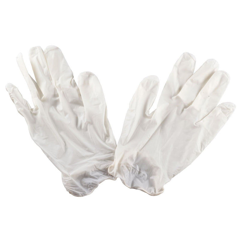 Fox Valley Traders Caremates Vytrile Exam Gloves Latex Free Powder Free Phthalate Free Small 100Ct Gloves & Mittens