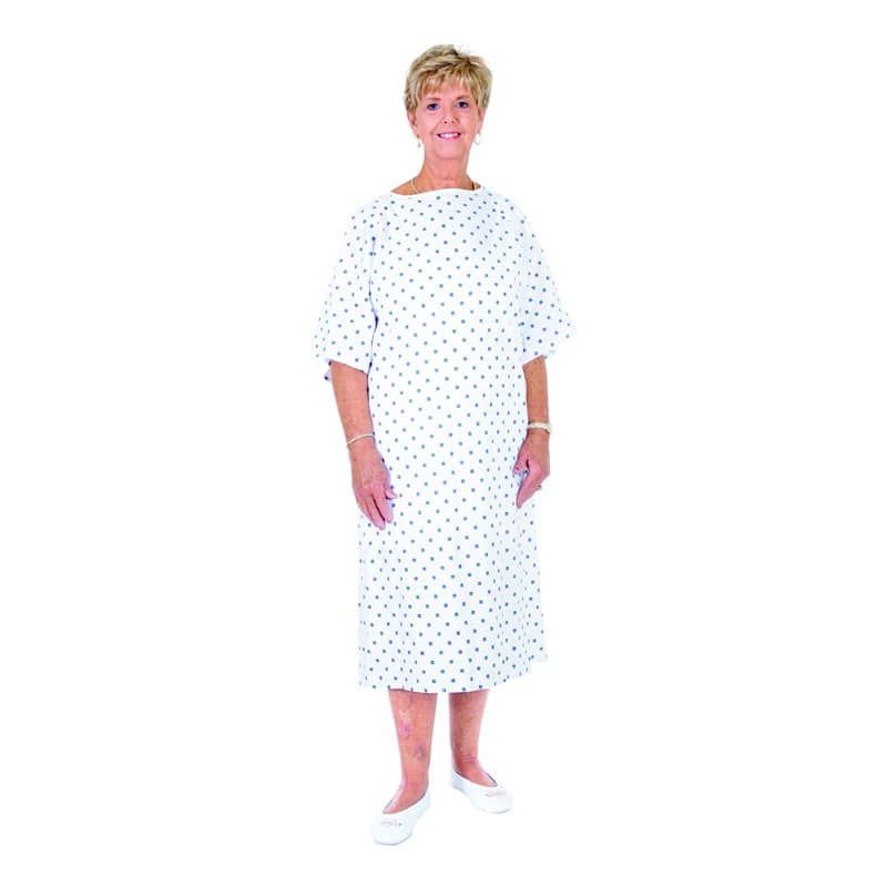 OTC Shoppe OTC Shoppe Essential Medical Supply Patient Gown, One Size Fits All Medical