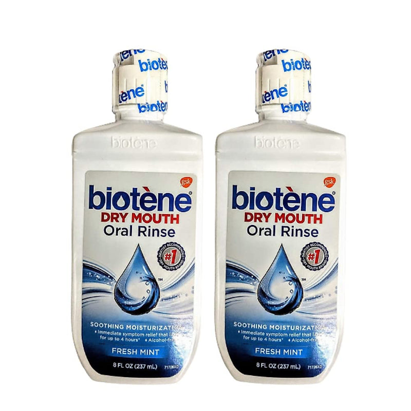 Biotene Biotene Oral Rinse Mouthwash For Dry Mouth, Fresh Mint, 8 Oz Mouthwash