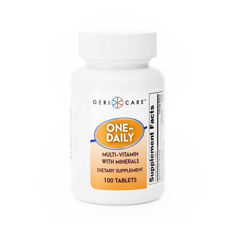 GeriCare GeriCare One Daily Multivitamin With Minerals Tablet Vitamins & Supplements