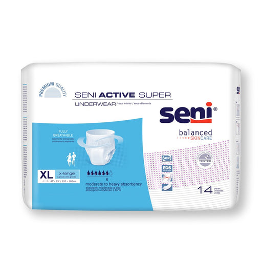 Seni Seni Active Super Disposable Underwear Pull On With Tear Away Seams X-Large S-X Underwear