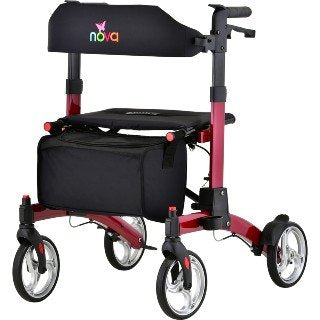 0 Rollator Monarch Red 4329RD NOVA Walkers