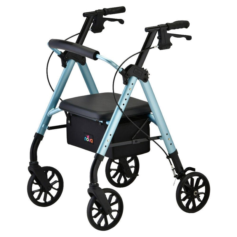 Nova Nova Rollator New Star 8 Sky Blue Walkers