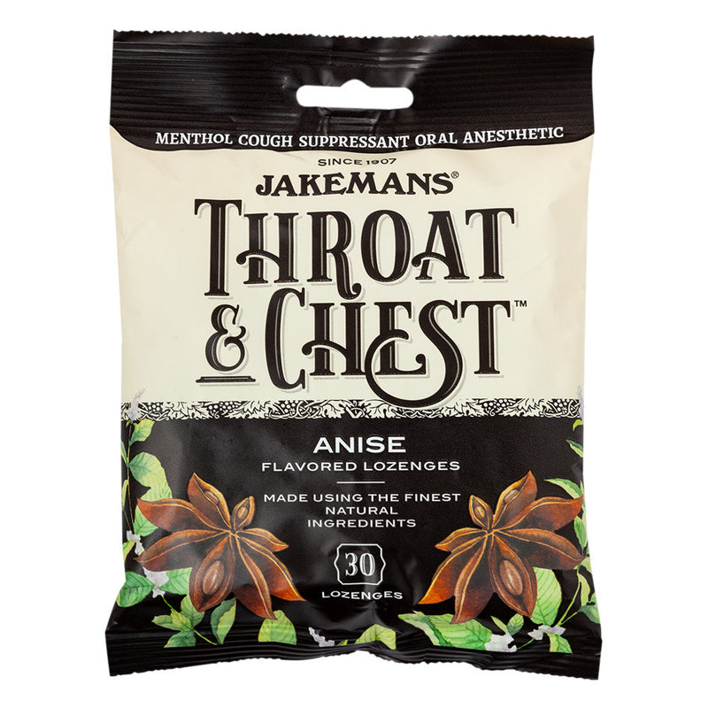 Jakemans Jakemans Throat & Chest Menthol Lozenges Anise Health & Beauty