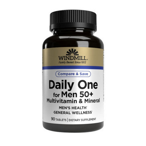 Windmill Windmill Health, Daily One For Men 50+, 90 Tablets Vitamins & Supplements