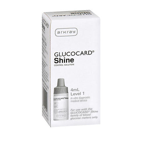 Glucocard Glucocard Shine Control Solution - 1 Bottle Blood Glucose Control Solution