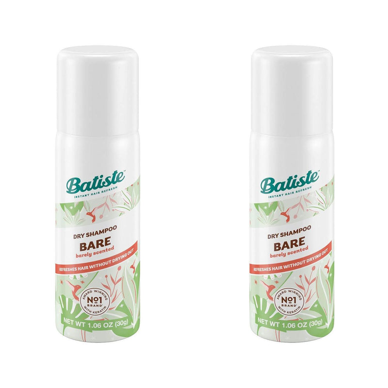 Batiste Batiste Dry Shampoo, Bare, Mini Travel Size 1.6 Oz Shampoo