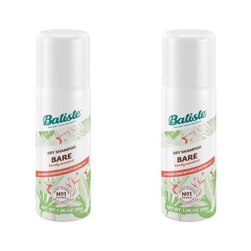 Batiste Batiste Dry Shampoo, Bare, Mini Travel Size 1.6 Oz Shampoo