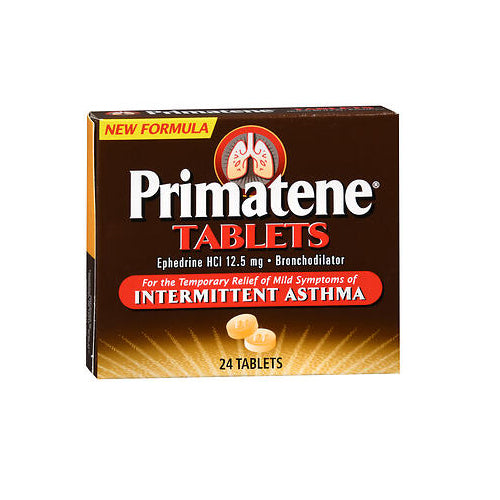 Bronkaid Bronkaid® Max Strength Asthma Relief – Ephedrine Sulfate (24 Caplets) Medicine Cabinets
