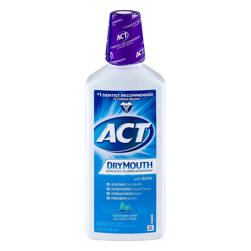 ACT ACT Mouthwash, Anticavity Fluoride, Dry Mouth, Soothing Mint Mouthwash