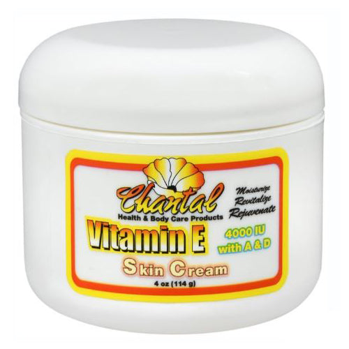 Nature's Blend Nature's Blend Chantal Vitamin E With Vitamins A & D Skin Cream 4 Oz Vitamins & Supplements Lavender