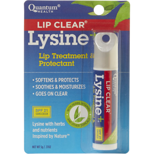 Quantum Health Quantum Health Lysine Plus Lip Clear Coldstick For Cold Sore Treatment, 0.5 Oz Lip Balms & Treatments