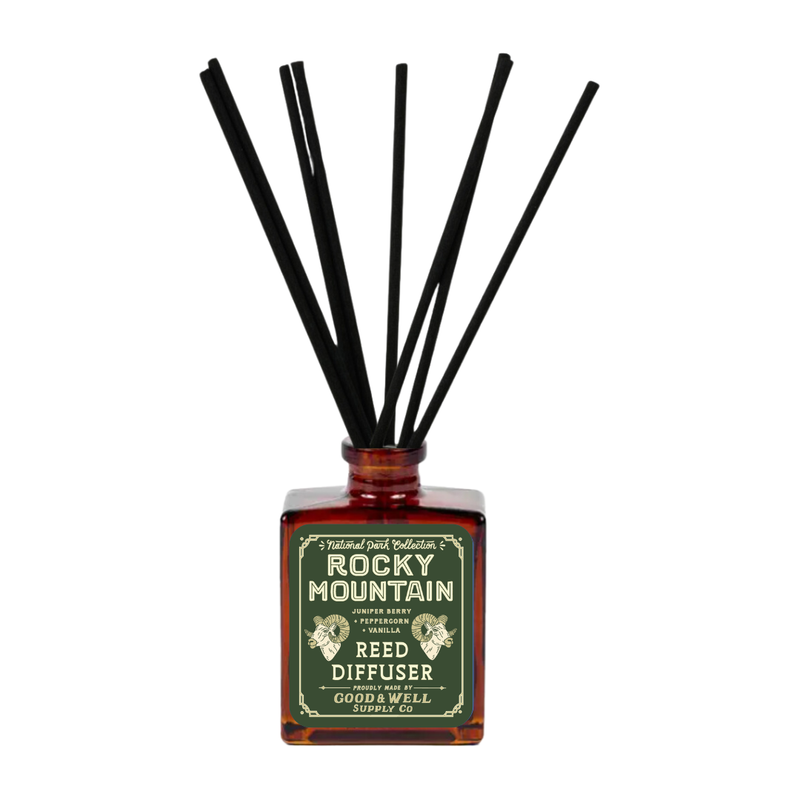 Good & Well Supply Co Rocky Mountain National Park Reed Diffuser