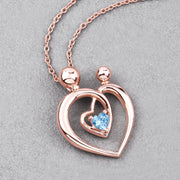 Bids.com 0.28 Carat Genuine Swiss Blue Topaz .925 Sterling Silver Pendant Pendants