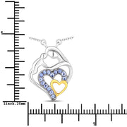 Bids.com 0.28 Carat Genuine Tanzanite .925 Sterling Silver Pendant Pendants