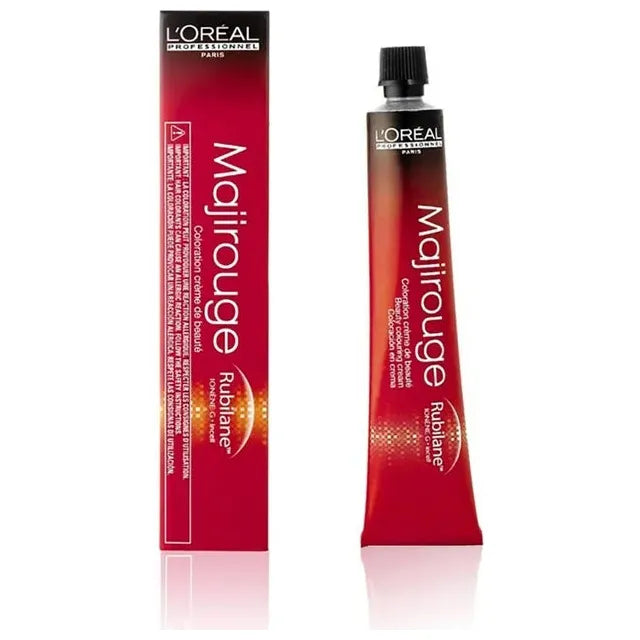 L'Oreal Professionnel Majirouge Permanent Creme Color 6.65