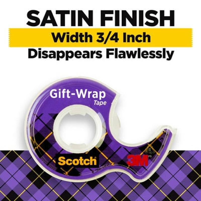 Scotch Scotch Tape, Gift Wrap, Satin Finish Wig Glue & Tape