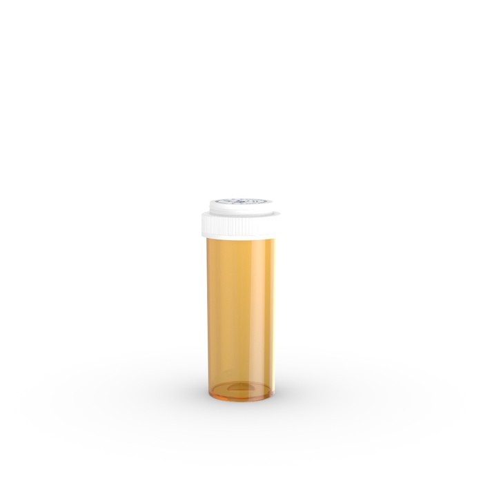 0 Colorsafe Rc Vials - Amber 16 Dram W/cap