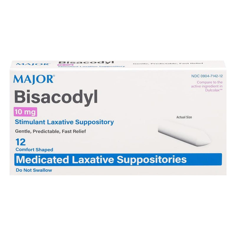 Major Bisacodyl  Su 10 Mg  12 Mdct Medicated Lip Treatments