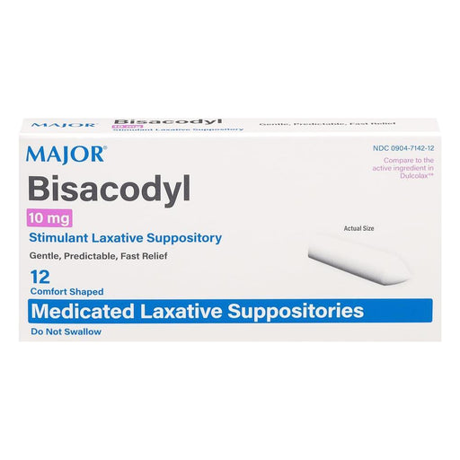 Major Bisacodyl  Su 10 Mg  12 Mdct Medicated Lip Treatments