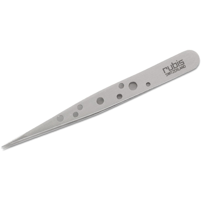 0 Rubis Switzerland Swiss Tweeze Pointed Tip Tweezer Stainless Steel 1K011 Tweezers