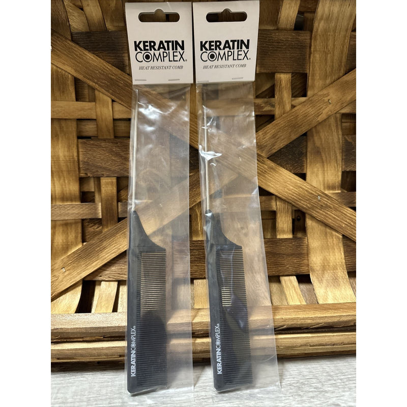 0 Keratin Complex Heat Resistant Tail Comb Heat Guns